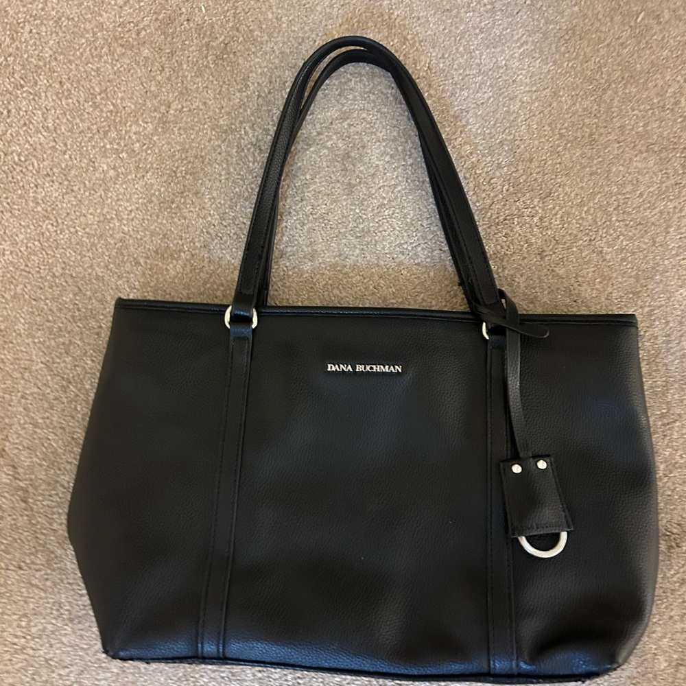 Dana Buchman Elegant Black Tote
